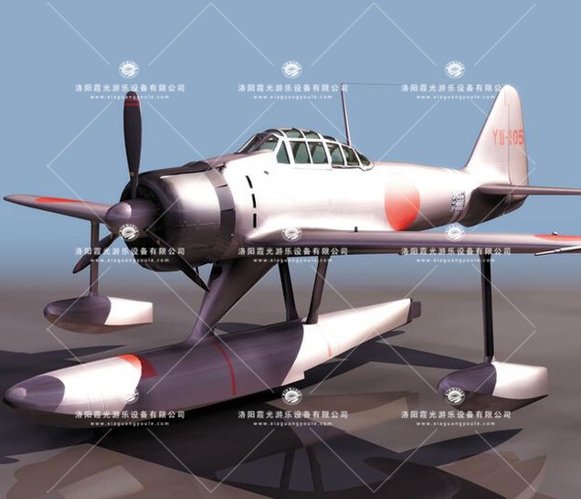 肃南3D模型飞机_